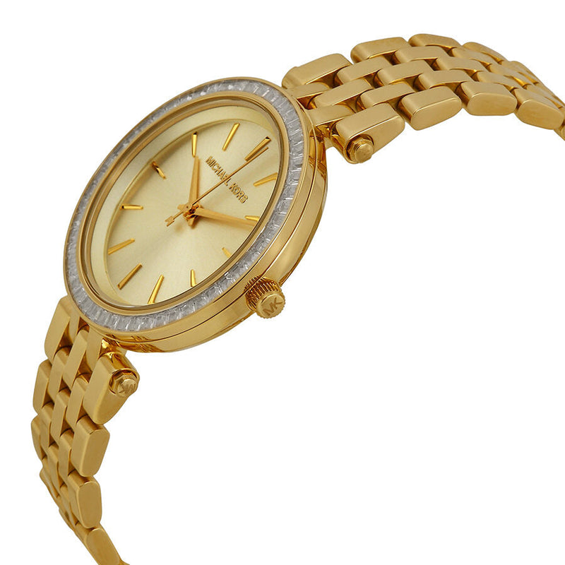 Michael Kors Mini Darci Gold Sunray Dial Ladies Watch MK3365 - The Watches Men & CO #2