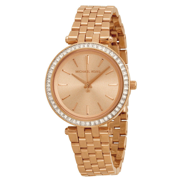 Michael Kors Mini Darci Rose Dial Ladies Watch #MK3366 - The Watches Men & CO