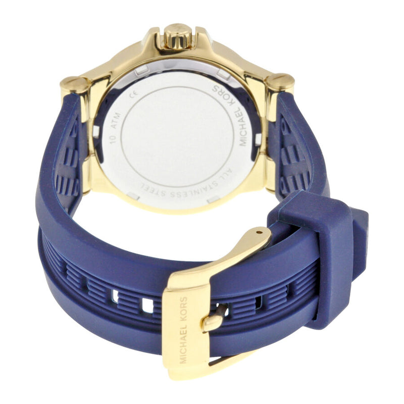 Michael Kors Mini Dylan Gold Sunray Dial Ladies Watch MK2490 - The Watches Men & CO #3