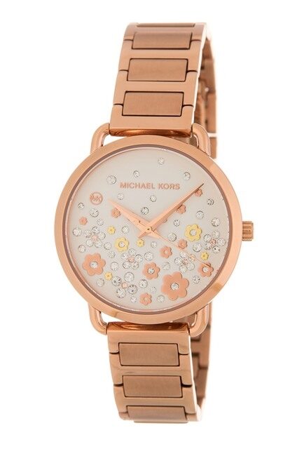 Michael Kors Mini Portia Quartz Ladies Watch MK3841 - The Watches Men & CO #2