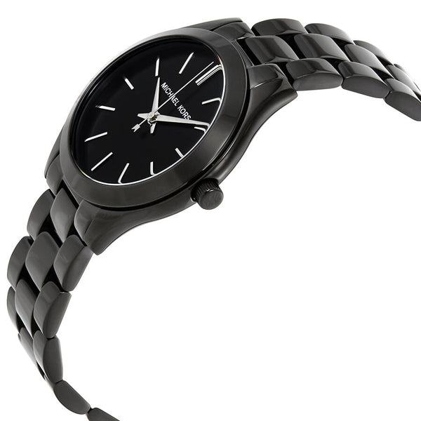 Michael Kors Mini Slim Runway Black Dial Ladies Watch MK3587 - The Watches Men & CO #2
