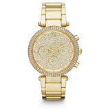 Michael Kors Parker Gold-tone Ladies Watch #MK5856 - The Watches Men & CO