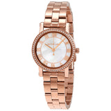 Michael Kors Norie Mother of Pearl Dial Laides Watch MK3558 - The Watches Men & CO