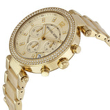Michael Kors Parker Chronograph Champagne Dial Ladies Watch #MK5632 - The Watches Men & CO #2