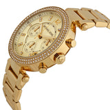 Michael Kors Parker Chronograph Champagne Dial Ladies Watch #MK5354 - The Watches Men & CO #2
