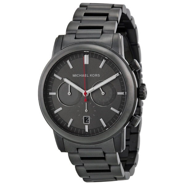 Michael Kors Pennant Chronograph Gunmetal Dial Gunmetal Ion plated