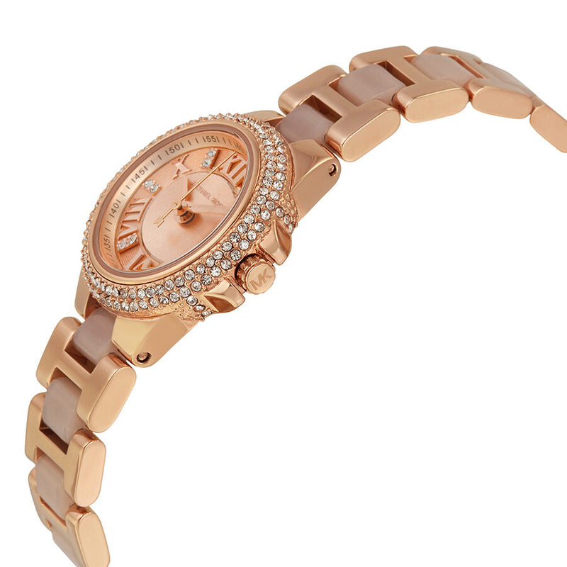 Michael Kors Petite Camille Rose Dial Ladies Watch MK4292 The