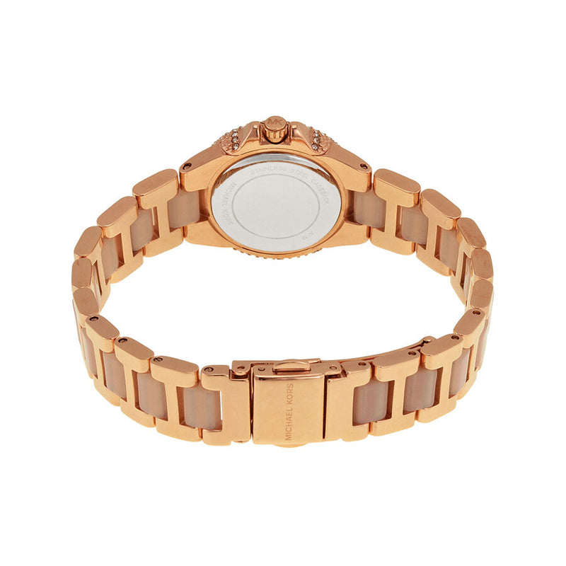 Michael Kors Petite Camille Rose Dial Ladies Watch MK4292 - The Watches Men & CO #3