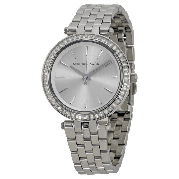 Michael Kors Petite Darci Silver Dial Steel Ladies Watch MK3364 - The Watches Men & CO