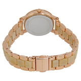 Michael Kors Petite Norie Pink Mother of Pearl Dial Ladies Watch MK3700 - The Watches Men & CO #3