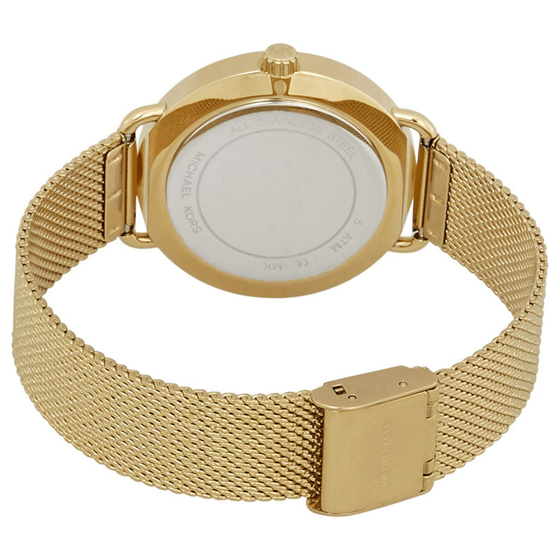 Michael Kors Porita Gold Dial Ladies Watch #MK3844 - The Watches Men & CO #3