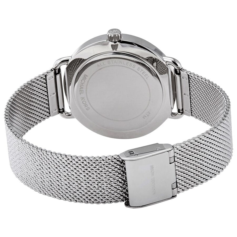 Michael kors women's portia mesh bracelet watch clearance silver