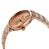 Michael Kors Portia Crystal Rose Gold Dial Ladies Watch MK3853 - The Watches Men & CO #2