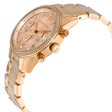 Michael Kors Ritz Quartz Chronograph Rose Dial Ladies Watch MK6307 - The Watches Men & CO #2