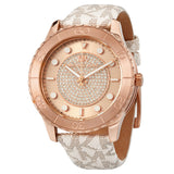 Michael Kors Runway Quartz Rose Dial Ladies Watch MK6980 - The Watches Men & CO