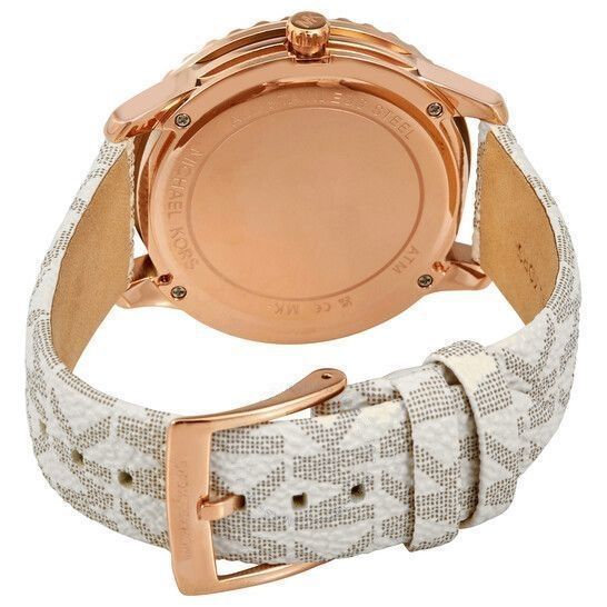 Michael Kors Runway Quartz Rose Dial Ladies Watch MK6980