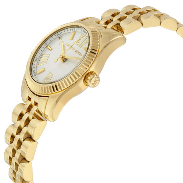 Michael Kors Silver Dial Gold-tone Stainless Steel Ladies Watch MK3229 - The Watches Men & CO #2