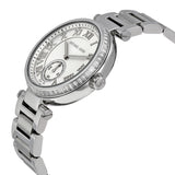 Michael Kors Skylar Silver Dial Stainless Steel Ladies Watch MK5866 - The Watches Men & CO #2