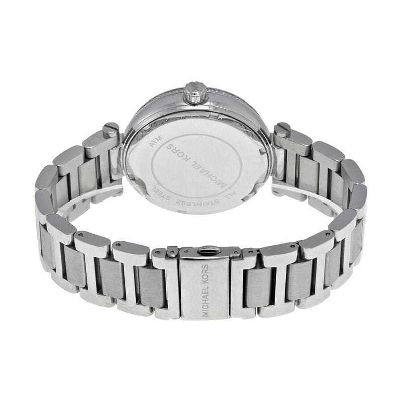 Michael Kors Skylar Silver Dial Stainless Steel Ladies Watch MK5866 - The Watches Men & CO #3