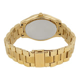 Michael Kors Slim Runway Black Dial Gold-tone Ladies Watch #MK3478 - The Watches Men & CO #3