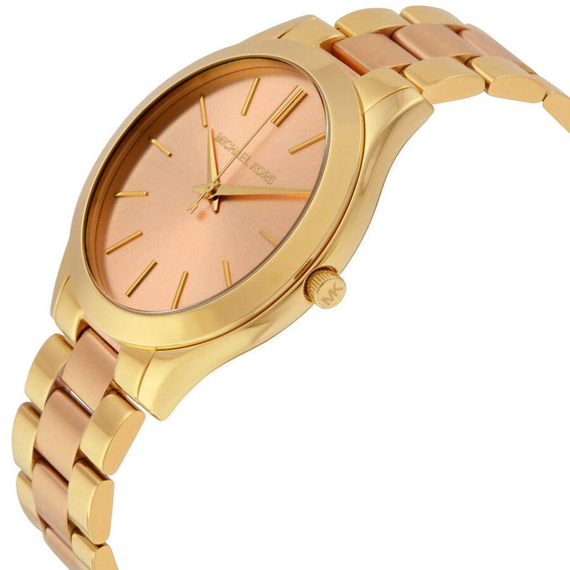 Michael Kors Slim Runway Pink Dial Ladies Watch MK3493 The