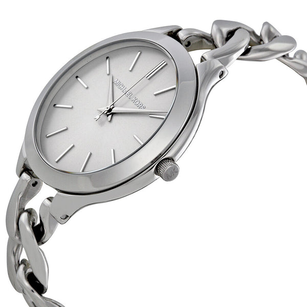 Michael Kors Slim Runway White Dial Ladies Watch MK3279 - The Watches Men & CO #2