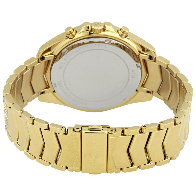 Michael Kors Whitney Chronograph Quartz Crystal Gold Dial Ladies Watch MK6729 - The Watches Men & CO #3
