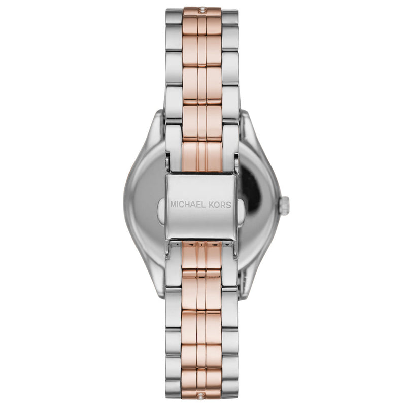 Michael Kors Lauryn Quartz White Mother of Pearl Dial Ladies Watch MK3979