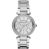 Michael Kors Parker Multi-Function Silver Ladies Watch MK5615