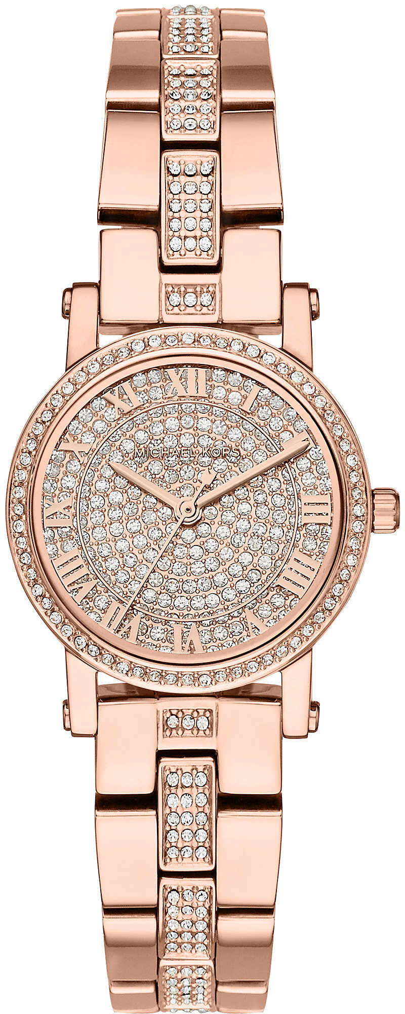 Michael Kors Petite Rose Gold Norie Women's Watch  MK3776 - The Watches Men & CO