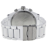 Nixon 51-30 Chronograph White Dial White PVD Men's Watch A0831255 - The Watches Men & CO #3