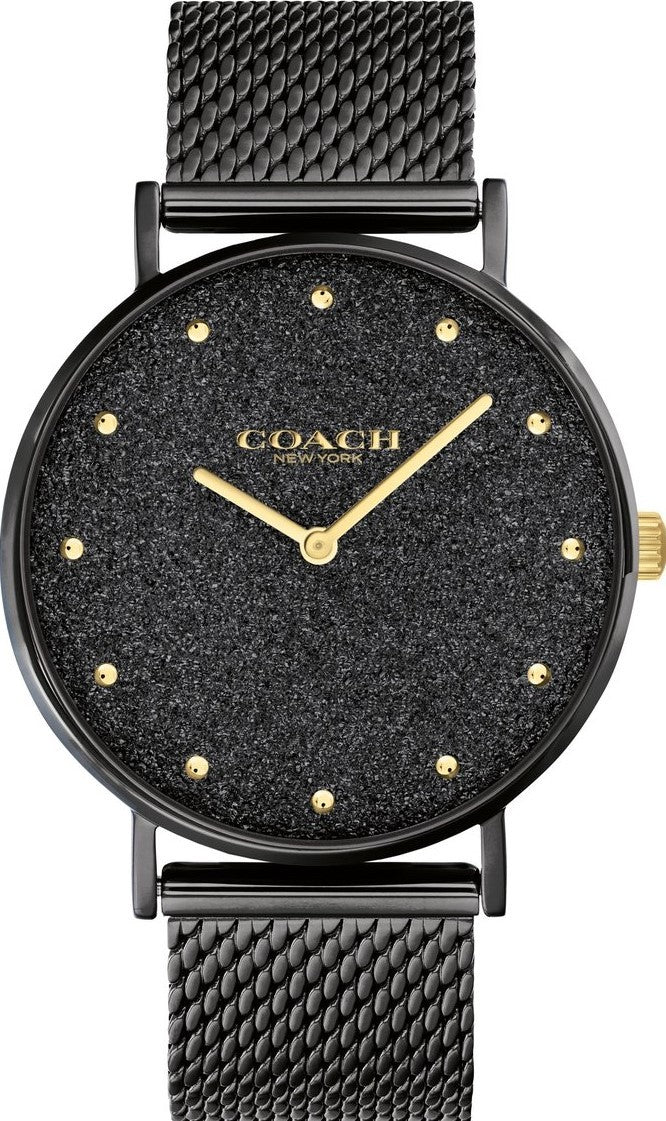 Coach Perry Black Mesh Strap Women's Watch  14503630 - The Watches Men & CO