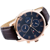 Tommy Hilfiger Chronograph Blue Dial Men's Watch#1791399 - The Watches Men & CO #3