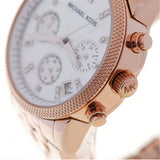 Michael Kors Chronograph Rose Gold Ladies Watch MK5026 - The Watches Men & CO #2