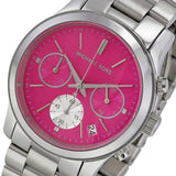 Michael Runway Chronograph Pink Dial Ladies Watch MK6160 - The Watches Men & CO #4