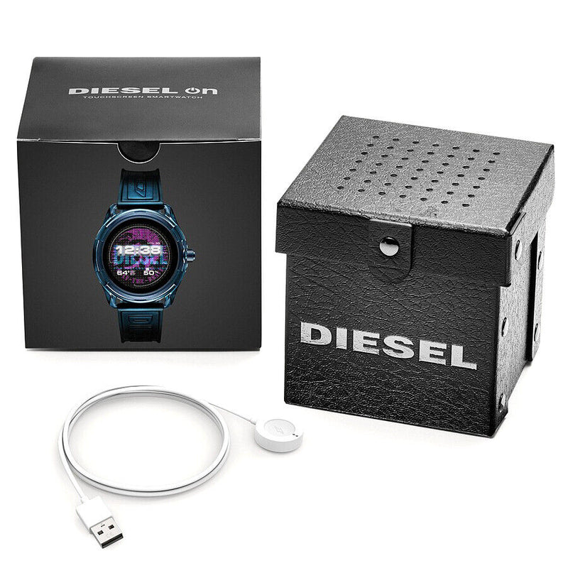 Diesel Blue Fadelite Unisex Smartwatch DZT2020 - The Watches Men & CO #6