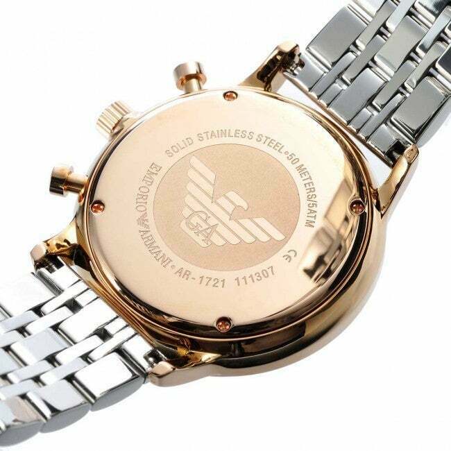 Emporio Armani Gianni Gray Men's Watch#AR1721 - The Watches Men & CO #4