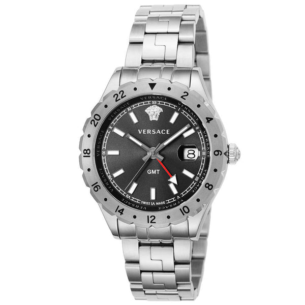 Versace Hellenyium Black Dial Men's Watch  V11020015 - The Watches Men & CO