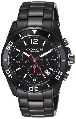 Coach Kent Chronograph All Black Men's Watch  14602554 - The Watches Men & CO