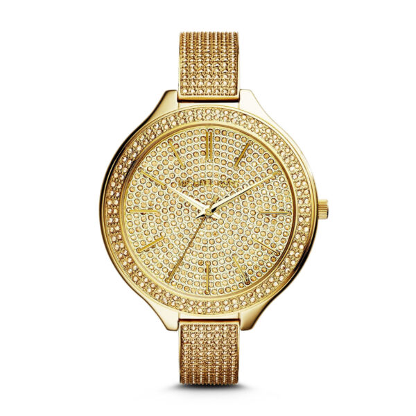 Michael Kors Slim Runway All Gold Women's Watch  MK3256 - The Watches Men & CO