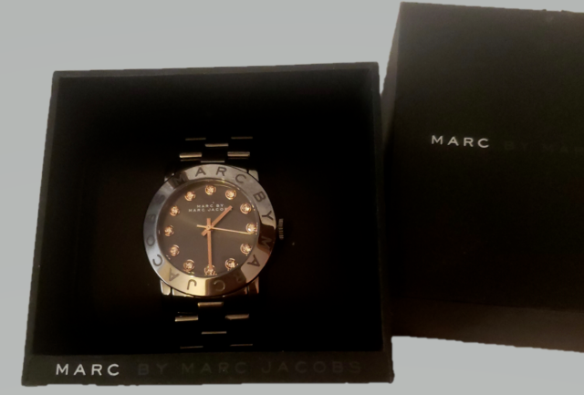 Marc By Marc Jacobs Rock Women's Crystal Black Stainless Steel Watch MBM8596 - The Watches Men & CO #4