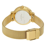 Skagen Ancher White Dial Ladies Gold Tone Mesh Watch SKW2477 - The Watches Men & CO #3