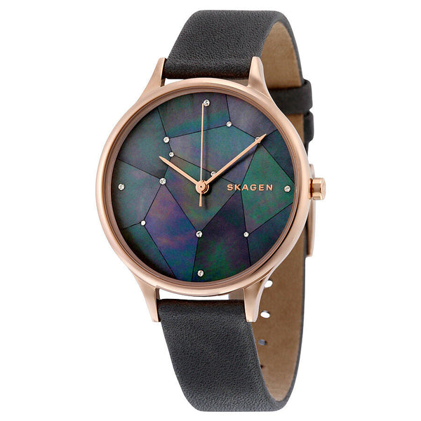 Skagen Anita Grey Crystal Constellation Dial Ladies Watch SKW2390 - The Watches Men & CO