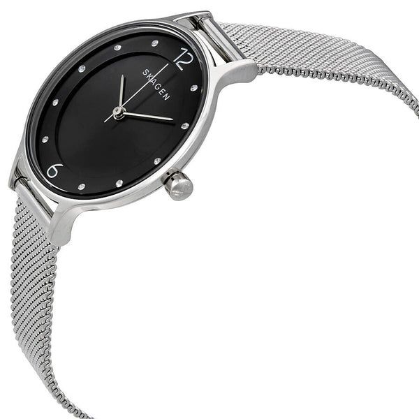 Skagen Anita Black Dial Ladies Watch SKW2473 - The Watches Men & CO #2