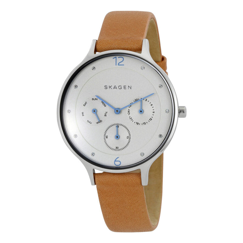 Skagen Anita Silver Dial Ladies Watch SKW2449 - The Watches Men & CO