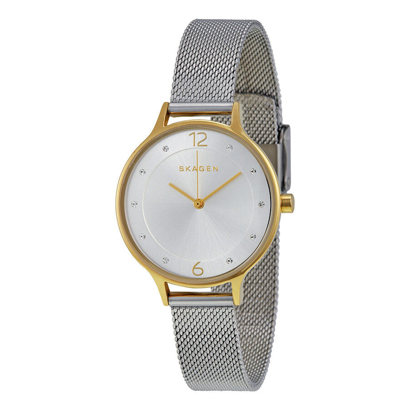 Skagen Anita Silver Dial Ladies Watch #SKW2340 - The Watches Men & CO