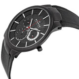 Skagen Black Titanium Multifunction Men's Watch 809XLTBB - The Watches Men & CO #2