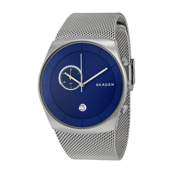 Skagen Havene Chronograph Blue Dial Men's Watch SKW6185 - The Watches Men & CO