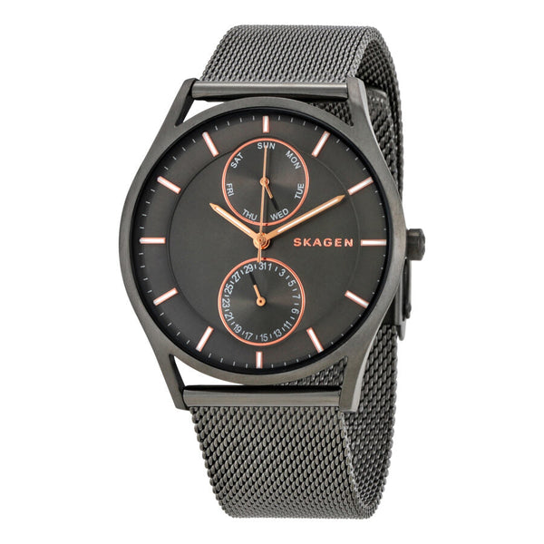 Skagen Holst Multi-Function Grey Dial Unisex Watch #SKW6180 - The Watches Men & CO