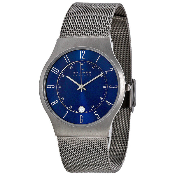 Skagen Titanium Steel Mesh Men's Watch 233XLTTN - The Watches Men & CO